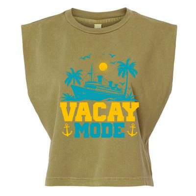 Vacay Mode Gift Garment-Dyed Women's Muscle Tee