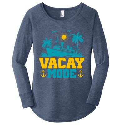 Vacay Mode Gift Women's Perfect Tri Tunic Long Sleeve Shirt