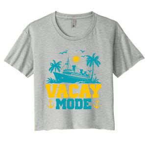 Vacay Mode Gift Women's Crop Top Tee