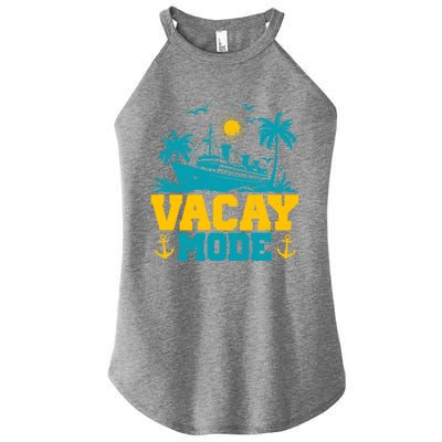 Vacay Mode Gift Women's Perfect Tri Rocker Tank