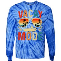 Vacay Mode Gift Tie-Dye Long Sleeve Shirt