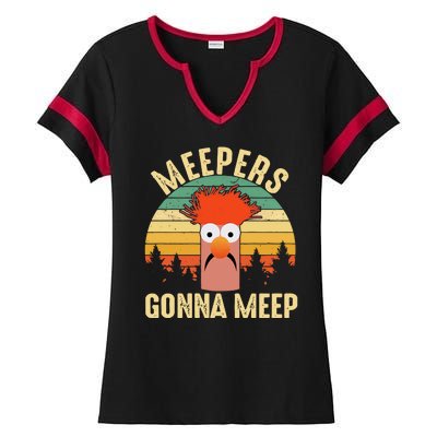 Vintage Meepers Gonna Meep Muppet Ladies Halftime Notch Neck Tee