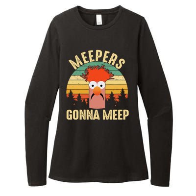 Vintage Meepers Gonna Meep Muppet Womens CVC Long Sleeve Shirt