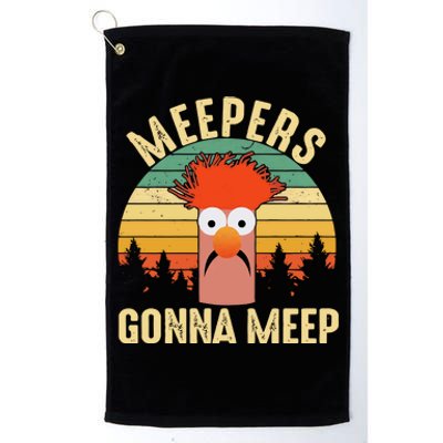 Vintage Meepers Gonna Meep Muppet Platinum Collection Golf Towel