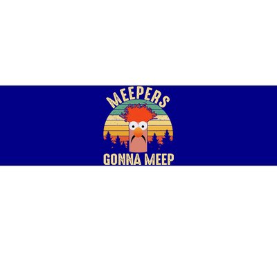 Vintage Meepers Gonna Meep Muppet Bumper Sticker