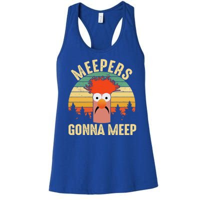 Vintage Meepers Gonna Meep Muppet Women's Racerback Tank