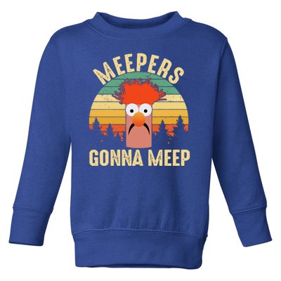 Vintage Meepers Gonna Meep Muppet Toddler Sweatshirt