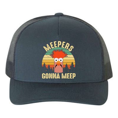 Vintage Meepers Gonna Meep Muppet Yupoong Adult 5-Panel Trucker Hat