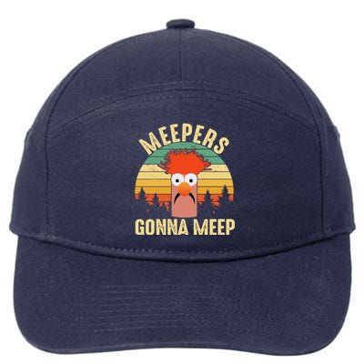 Vintage Meepers Gonna Meep Muppet 7-Panel Snapback Hat