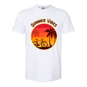 Vacay Mode Gift Cute Summer Vacation Vibes Sun Sunset Gift Softstyle® CVC T-Shirt