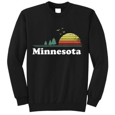 Vintage Minnesota Grown Mn Home Design Souvenir Sweatshirt