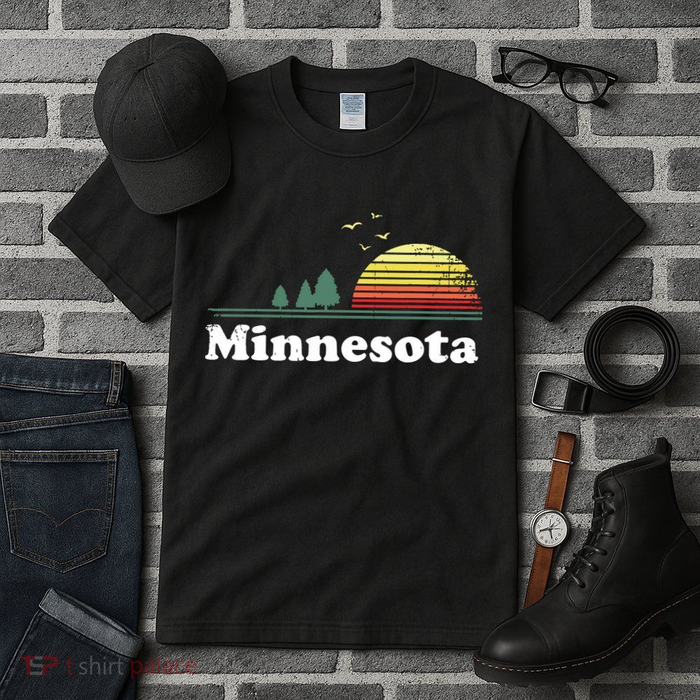 Vintage Minnesota Grown Mn Home Design Souvenir Tall T-Shirt