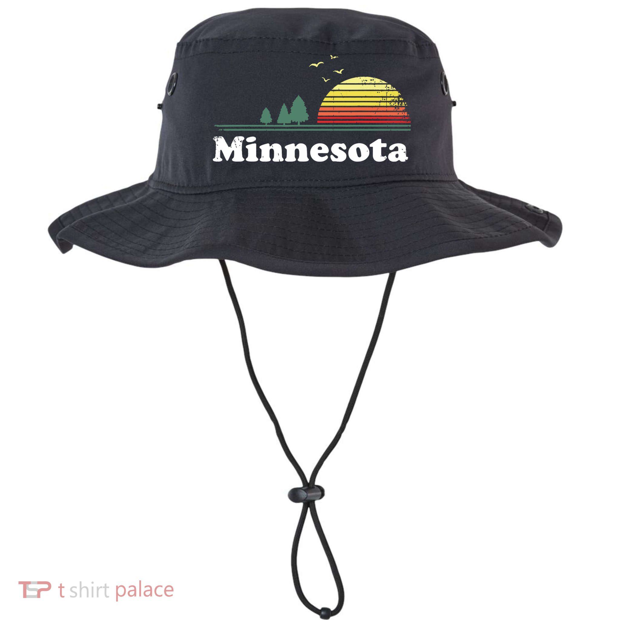 Vintage Minnesota Grown Mn Home Design Souvenir Bucket Hat