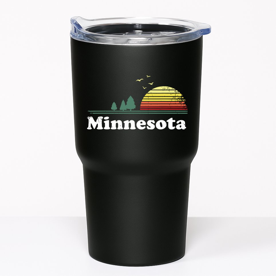Vintage Minnesota Grown Mn Home Design Souvenir Tumbler