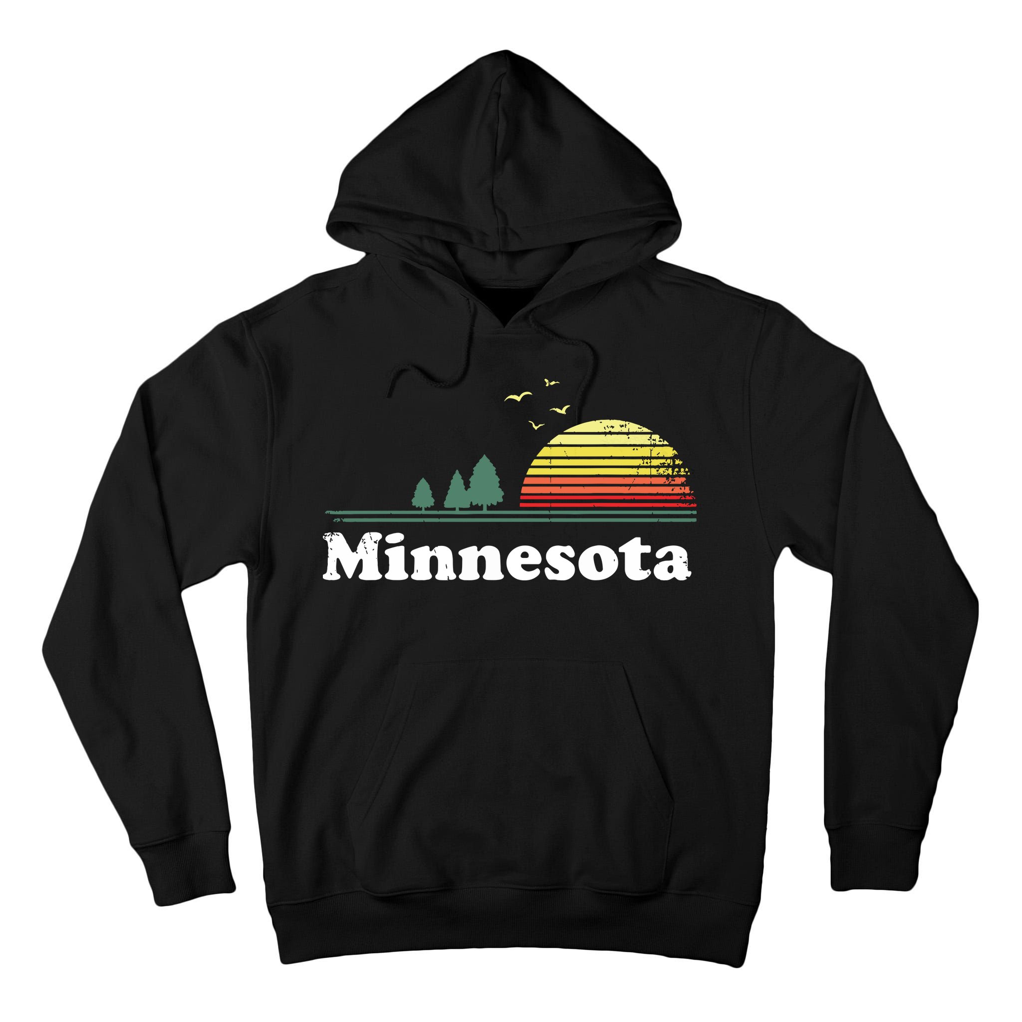 Vintage Minnesota Grown Mn Home Design Souvenir Tall Hoodie