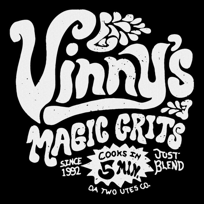 VinnyS Magic Grits Cooks In 5 Minutes Just Blend Drawstring Bag