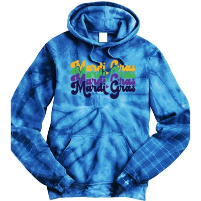 Vintage Meaningful Gift Mardi Gras Gift Tie Dye Hoodie