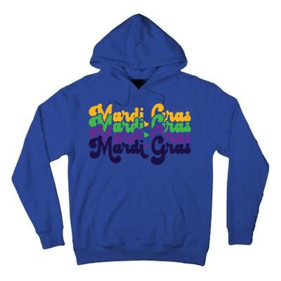 Vintage Meaningful Gift Mardi Gras Gift Tall Hoodie