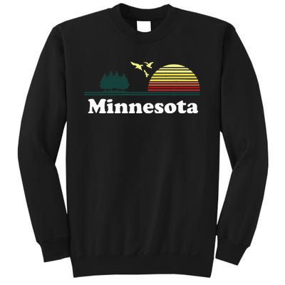 Vintage Minnesota Grown Mn Home Design Souvenir Sweatshirt