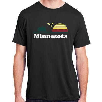 Vintage Minnesota Grown Mn Home Design Souvenir Adult ChromaSoft Performance T-Shirt