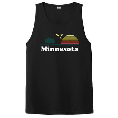 Vintage Minnesota Grown Mn Home Design Souvenir PosiCharge Competitor Tank