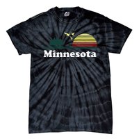 Vintage Minnesota Grown Mn Home Design Souvenir Tie-Dye T-Shirt