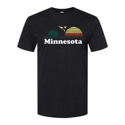 Vintage Minnesota Grown Mn Home Design Souvenir Softstyle CVC T-Shirt