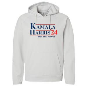 Vote Madam Harris Pres For The People Performance Fleece Hoodie