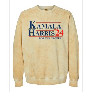 Vote Madam Harris Pres For The People Colorblast Crewneck Sweatshirt