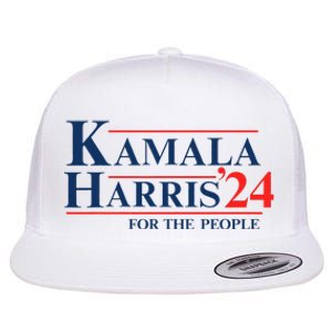 Vote Madam Harris Pres For The People Flat Bill Trucker Hat