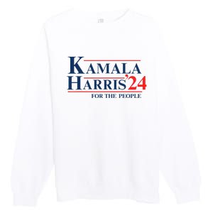 Vote Madam Harris Pres For The People Premium Crewneck Sweatshirt