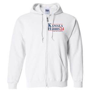 Vote Madam Harris Pres For The People Full Zip Hoodie