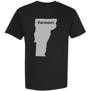 Vermont Map Home State Pride Gift Garment-Dyed Heavyweight T-Shirt