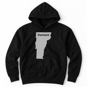 Vermont Map Home State Pride Gift Hoodie