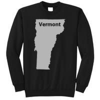 Vermont Map Home State Pride Gift Sweatshirt