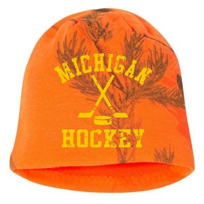 Vintage Michigan Hockey Kati - Camo Knit Beanie