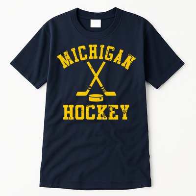 Vintage Michigan Hockey Tall T-Shirt