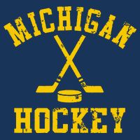Vintage Michigan Hockey Womens Tank Top