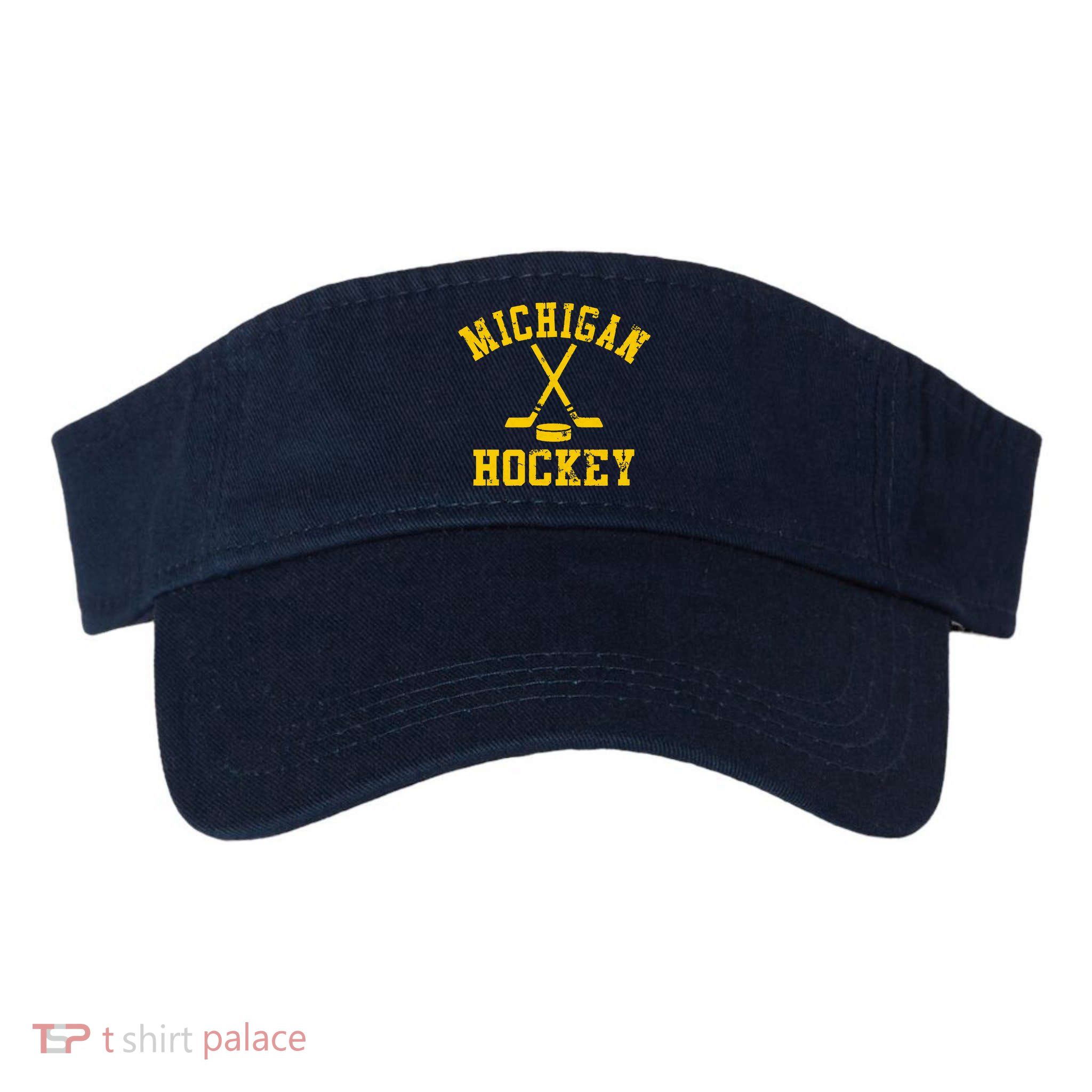 Vintage Michigan Hockey Visor