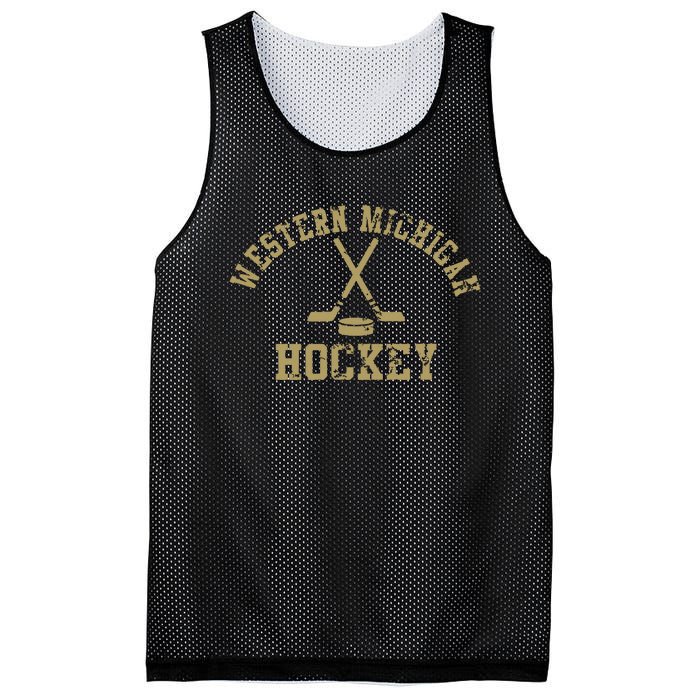 Vintage Michigan Hockey Mesh Reversible Basketball Jersey Tank