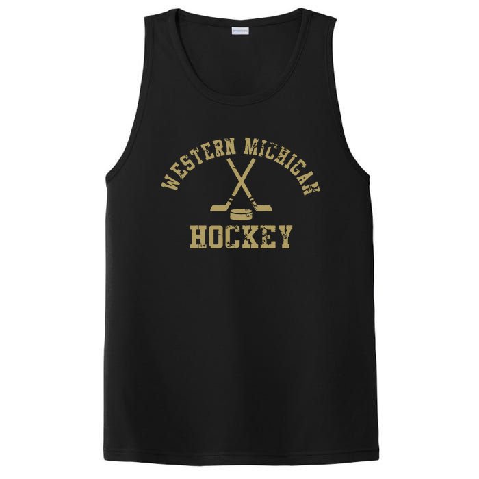 Vintage Michigan Hockey PosiCharge Competitor Tank