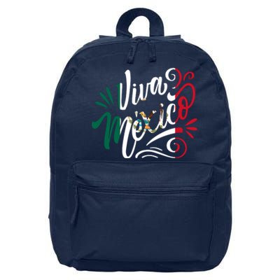 Viva Mexico Hispanic Mexican Heritage 16 in Basic Backpack