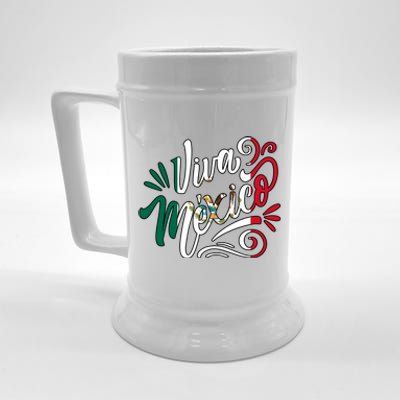 Viva Mexico Hispanic Mexican Heritage Beer Stein