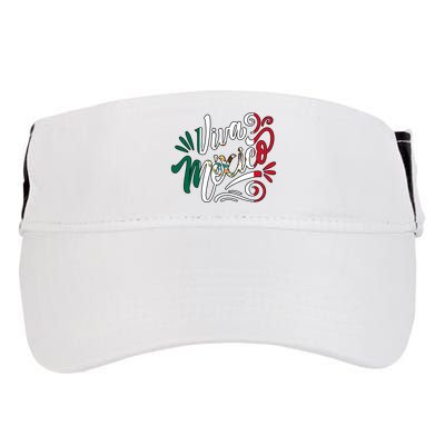 Viva Mexico Hispanic Mexican Heritage Adult Drive Performance Visor