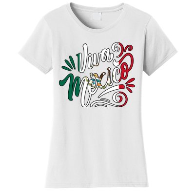 Viva Mexico Hispanic Mexican Heritage Women's T-Shirt