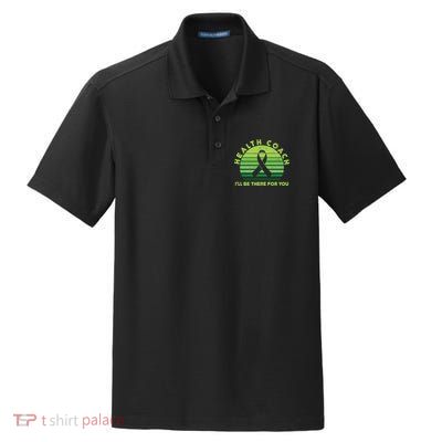 Vintage Mental Health Awareness Dry Zone Grid Polo