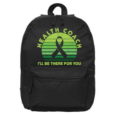 Vintage Mental Health Awareness 16 in Basic Backpack