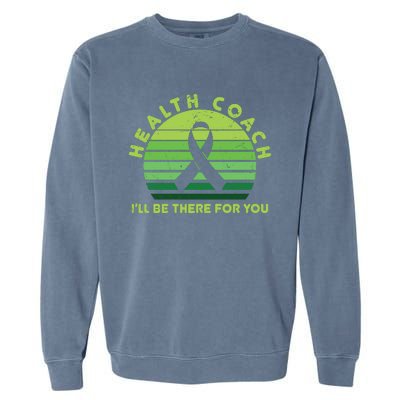 Vintage Mental Health Awareness Garment-Dyed Sweatshirt