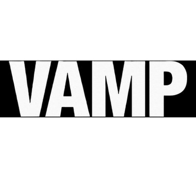 VAMP Matching Halloween Couples Funny Costumes SECURITY Goth Bumper Sticker