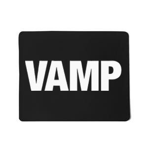 VAMP Matching Halloween Couples Funny Costumes SECURITY Goth Mousepad